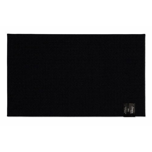 Badmat - 50x80 cm - Antislip badmat - Zwart