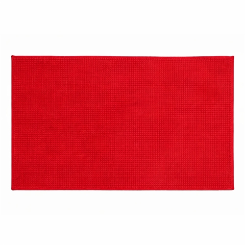 Badmat - 50x80 cm - Antislip badmat - Rood