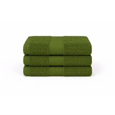 Katoenen handdoek - 100% katoen - Diamant - Groen